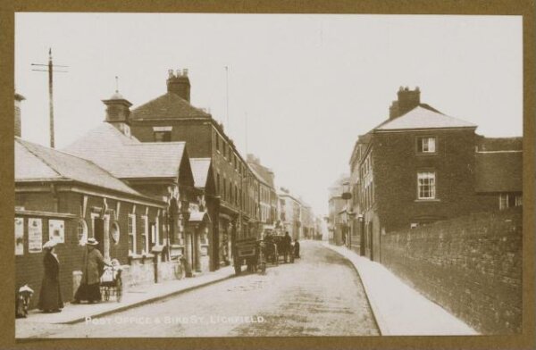 Unknown, Post Office & Bird St.. Lichfield.