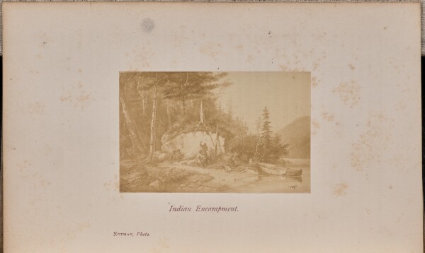 William Notman, Indian Encampment