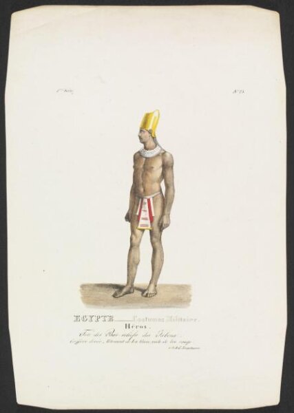 Godefroy Engelmann, Ancient Egyptian costume