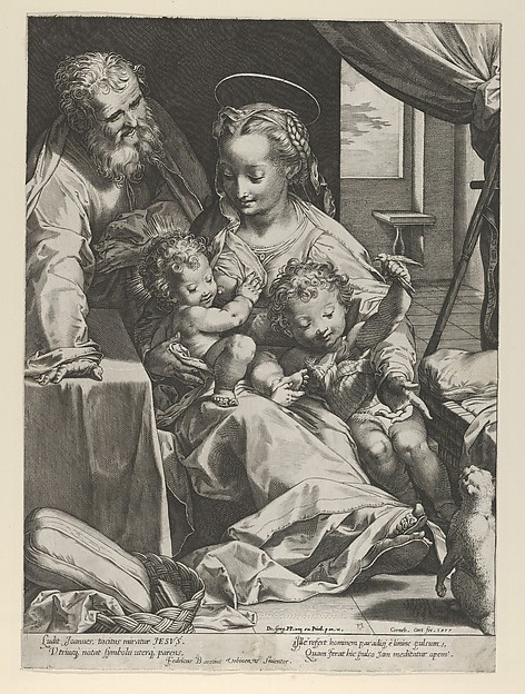 Cornelis Cort, The Holy Family