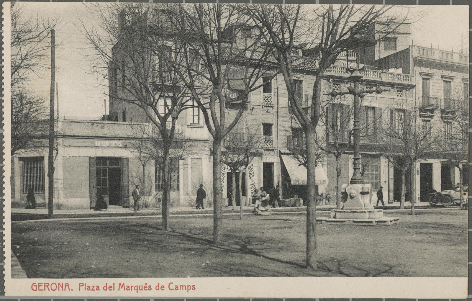 Desconegut, GERONA - 4 Plaza del Marqués de Campos - Plaza del Marqués de Campos