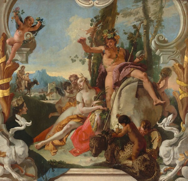 Giovanni Battista Tiepolo, Bacchus and Ariadne