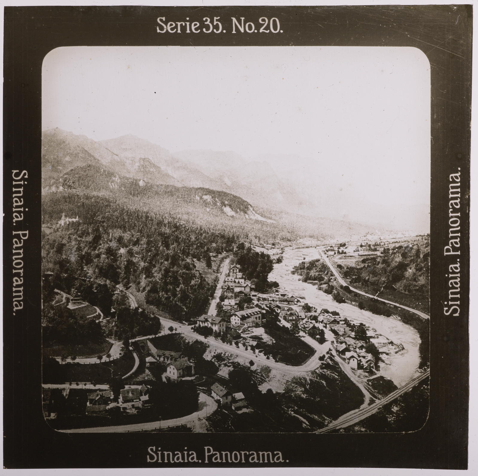 Desconegut, Sinaia. Panorama Projection für Alle