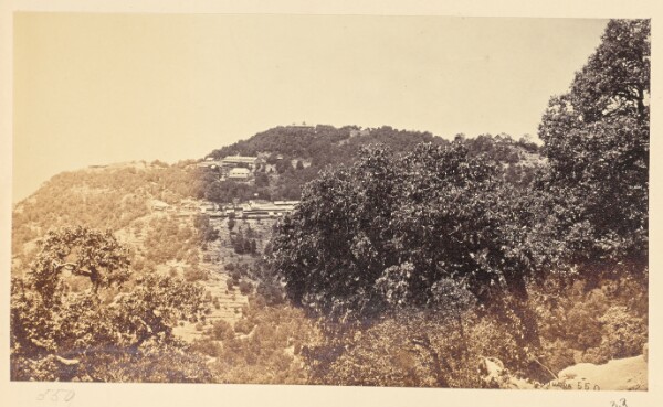 Samuel Bourne, Dalhousie; Looking towards Hotel