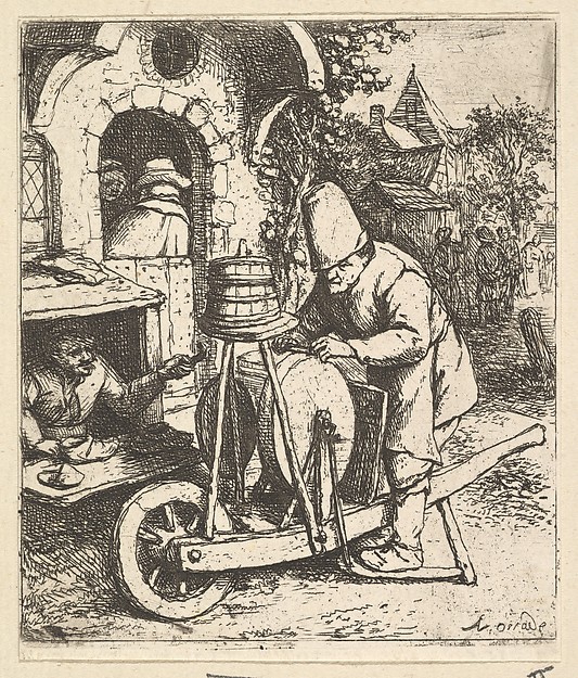 Adriaen van Ostade, The Knifegrinder