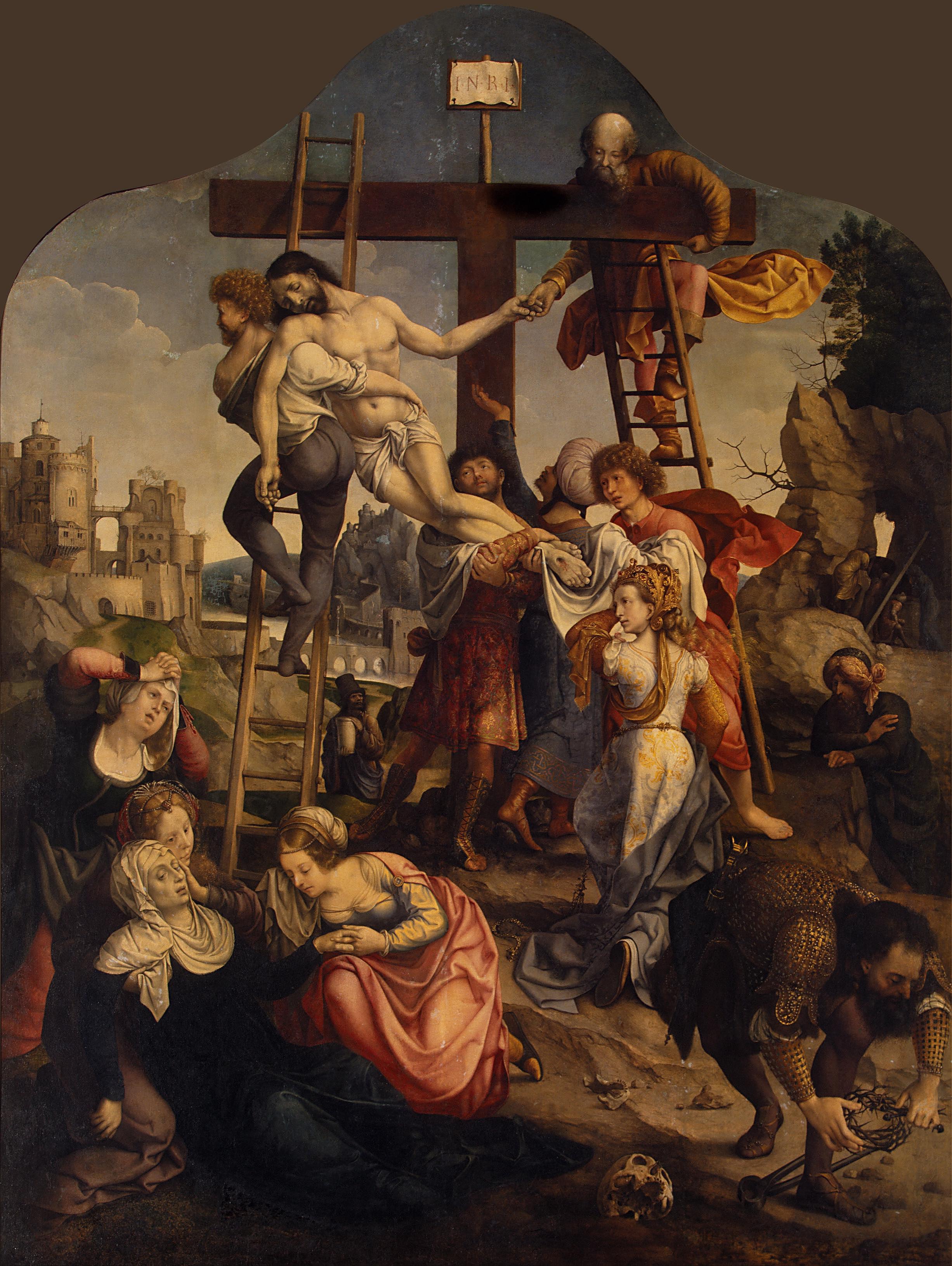 Jan Gossaert, Descent from the Cross