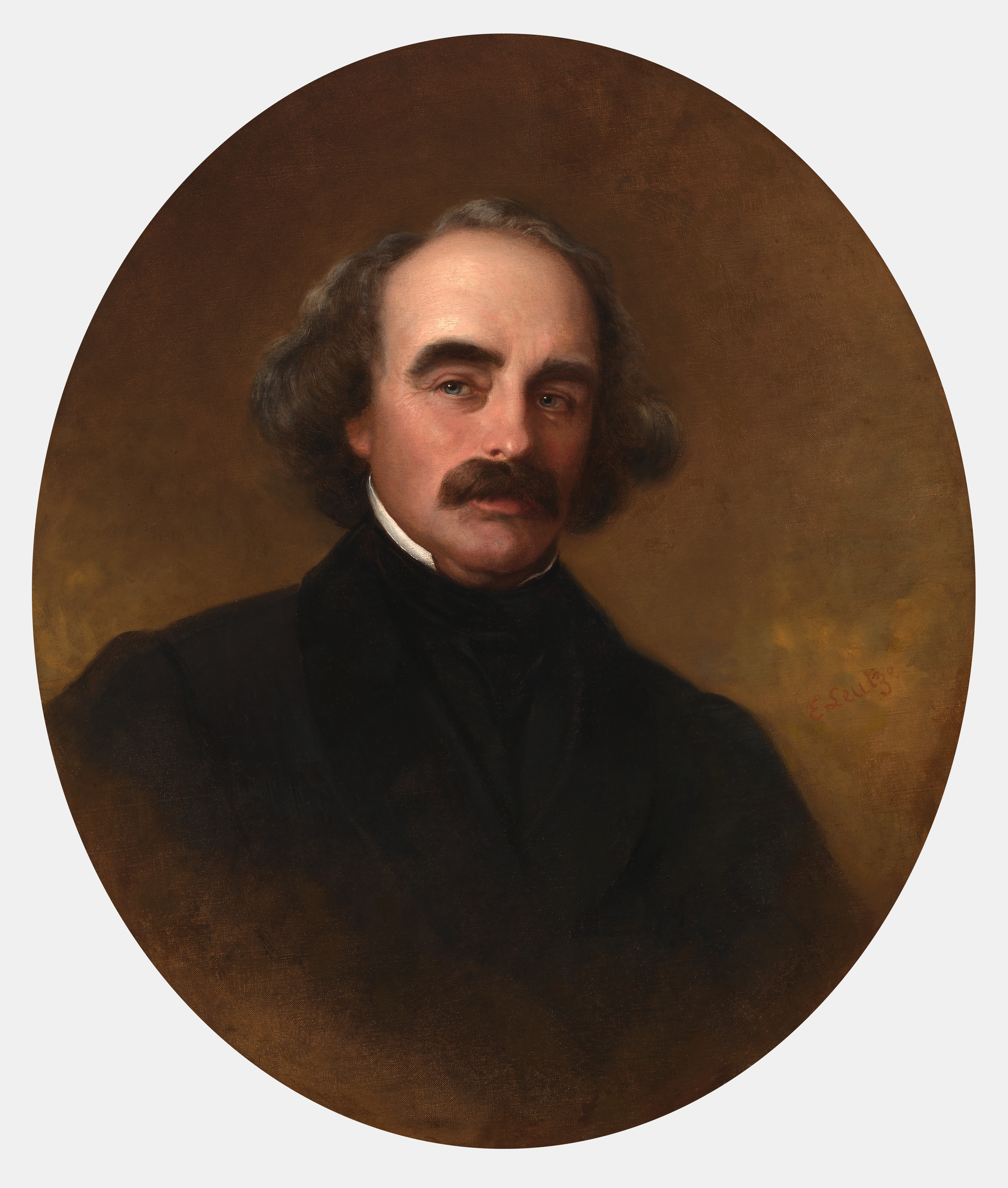 Emanuel Gottlieb Leutze, Nathaniel Hawthorne