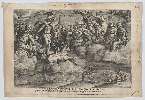 Georg Pencz, The Triumph of Eternity on Death, from "The Triumphs of Petrarch"