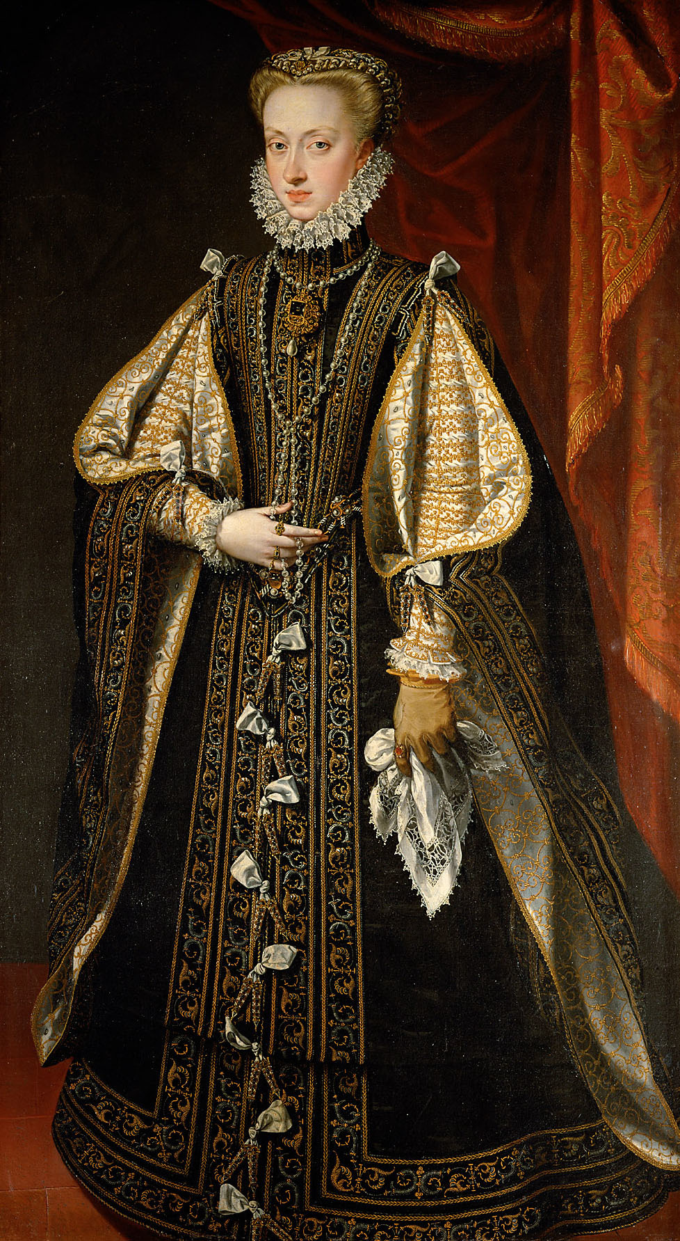 Alonso Sánchez Coello, Anna of Austria, Queen of Spain (1549-1580)