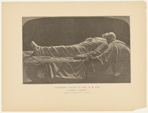 William James Linton, Recumbent Figure of General Robert E. Lee