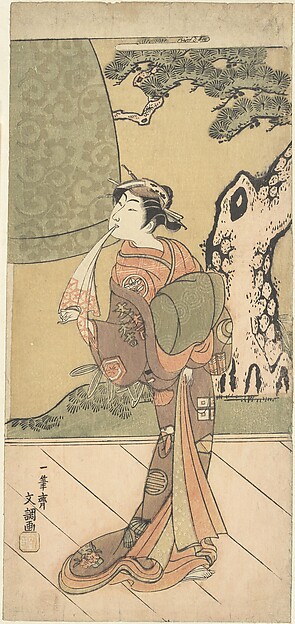 Ippitsusai Bunchō, Ichimura Uzaemon IX in the Role of Kiyohime in Musume Dōjōji (the Girl of Dōjōji)