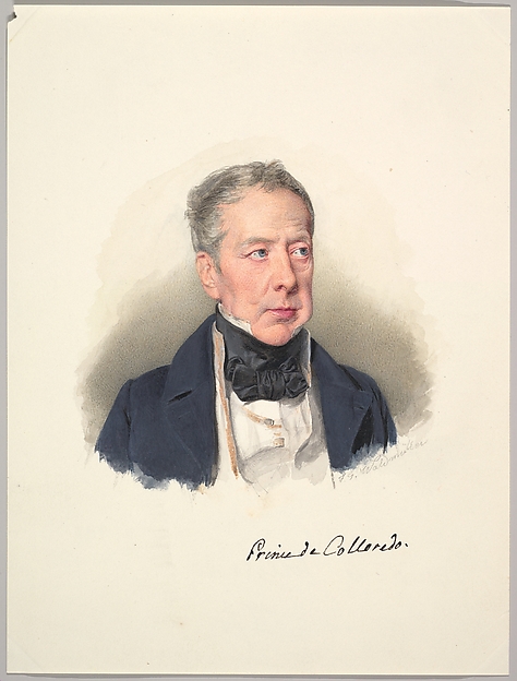 Ferdinand Georg Waldmüller, Prince Rudolph Joseph of Colloredo-Mansfeld