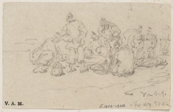 George Chinnery, Groups of Chinese figures