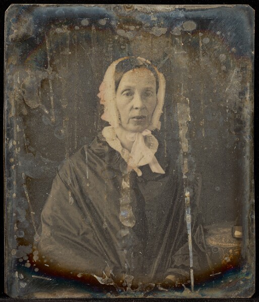 Jacob Byerly, [Portrait of an Elderly Woman in Matron Cap]