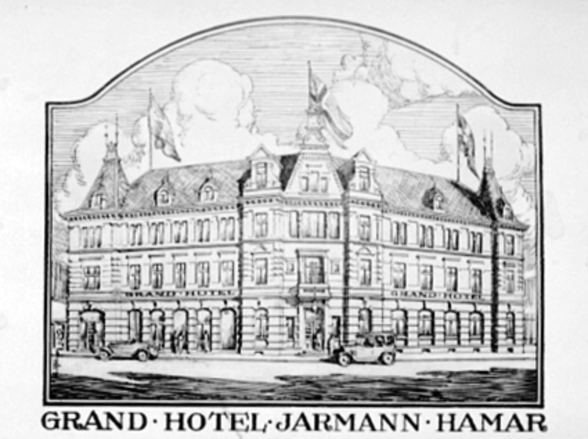 Anno Domkirkeodden, REKLAMETEGNING: GRAND HOTELL, TORGGATA STANGEVEGEN