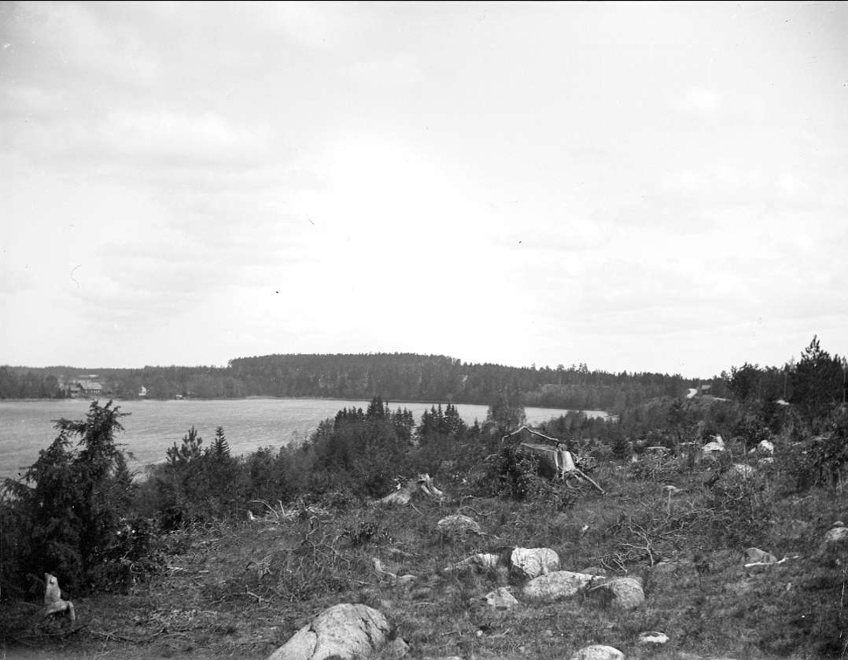 August Fredrik Schagerström, Halmsjön, Lunda socken, Uppland 1918