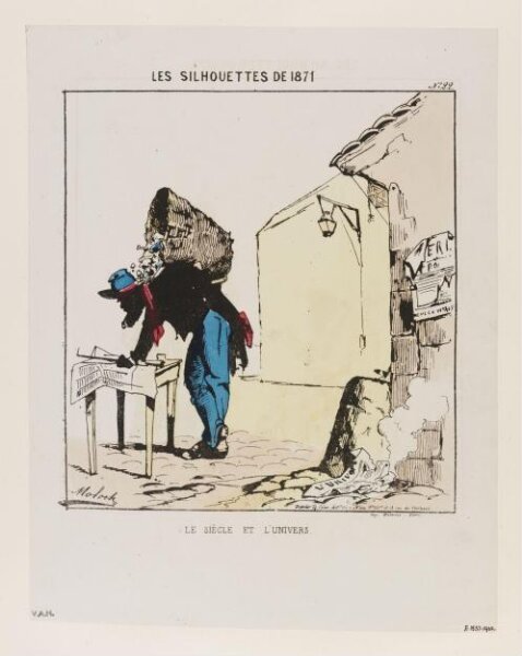 Colomb, B. (Moloch), Les Silhouettes De 1871