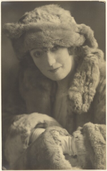 Louis Fleckenstein, [Portrait of a Woman in Furs]