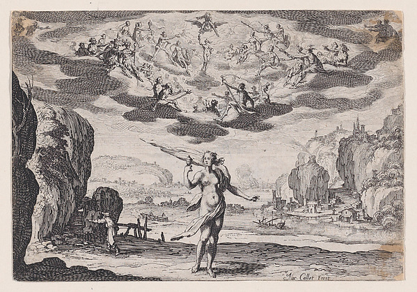 Jacques Callot, Pandore (Pandora)