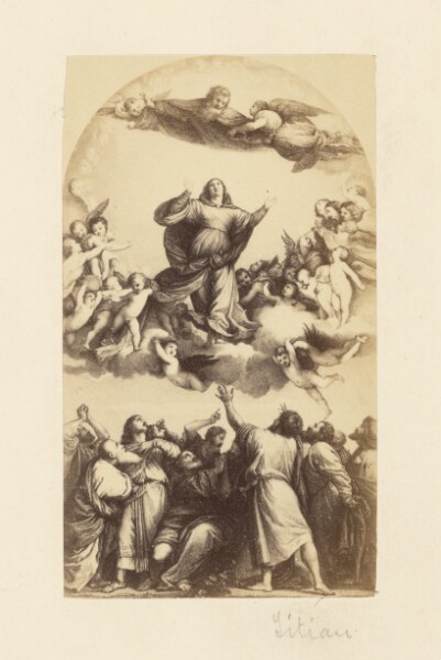 Unknown, ["Assumption of the Virgin" by Titian]
