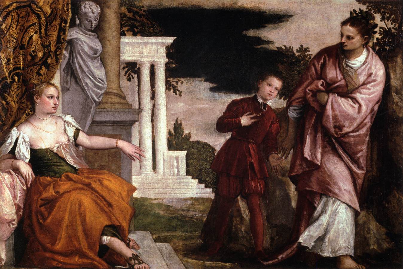 Paolo Veronese, Young Man between Vice and Virtue