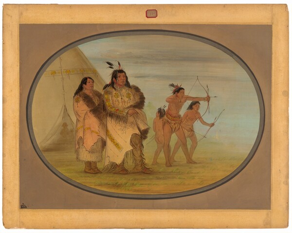 George Catlin, Ojibbeway Indians