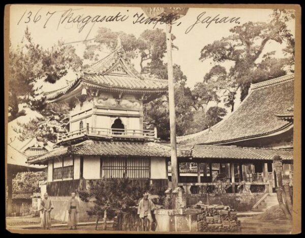 Francis Frith, Nagasaki Temple, Japan