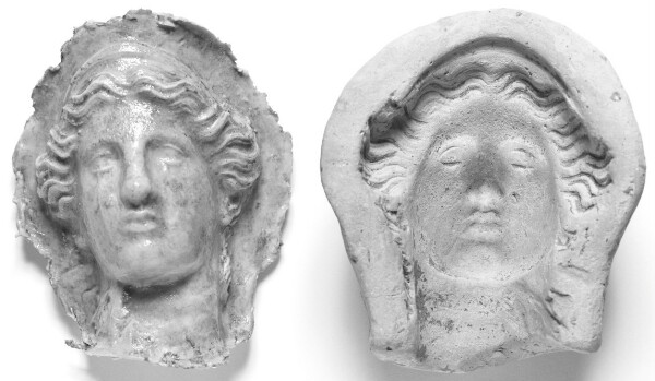 Unknown, Mold of a Female Head