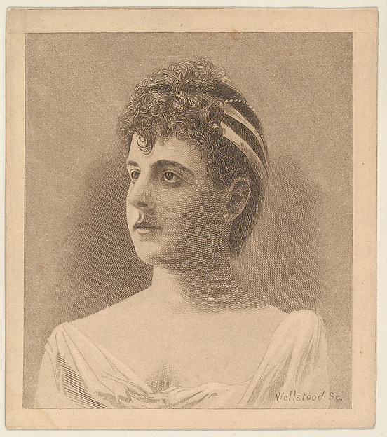 William S. Kimball & Company, Portrait, from the Women's Portraits series (N198) issued by Wm. S. Kimball & Co.