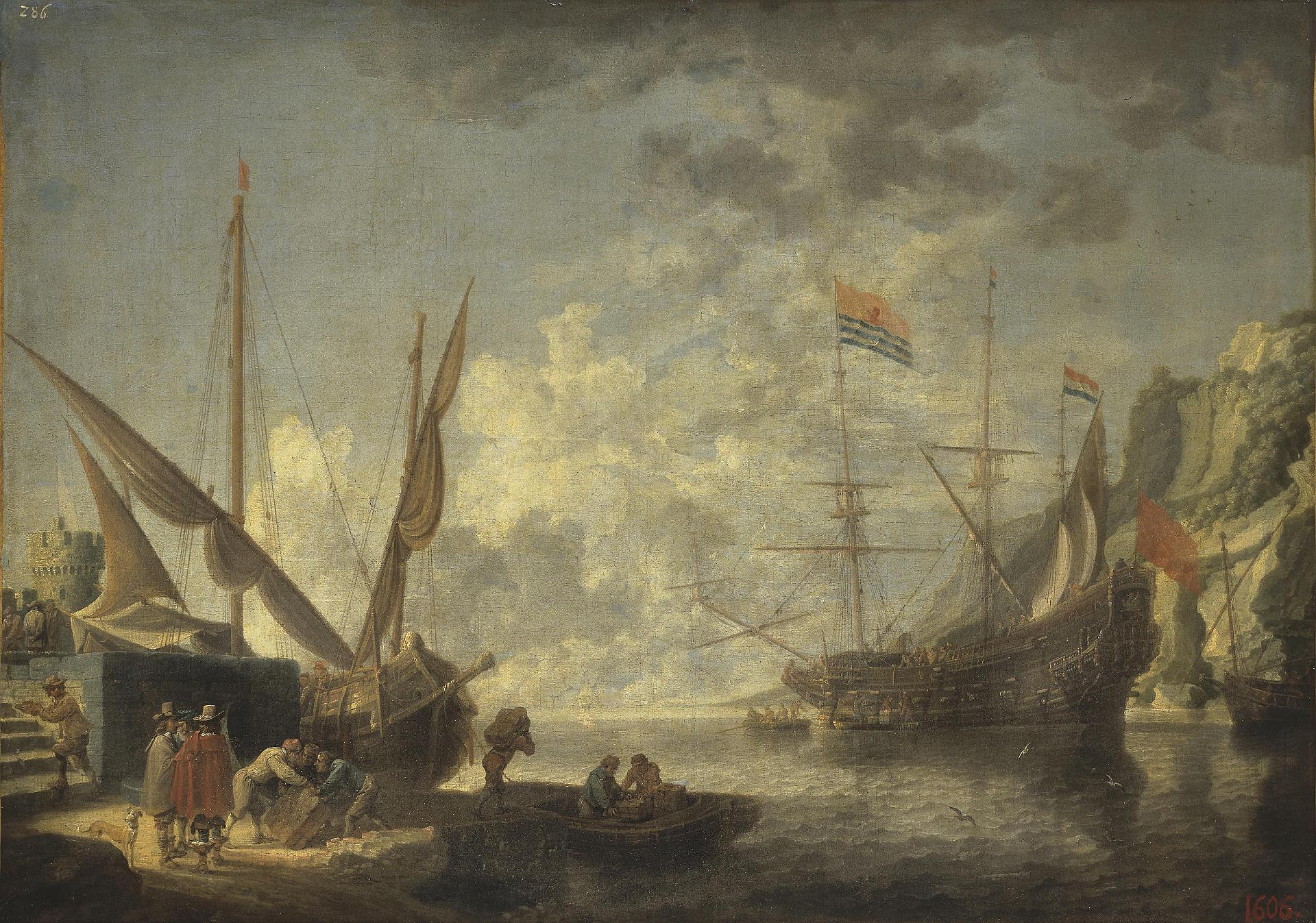 David Teniers the Younger, Sea Harbour