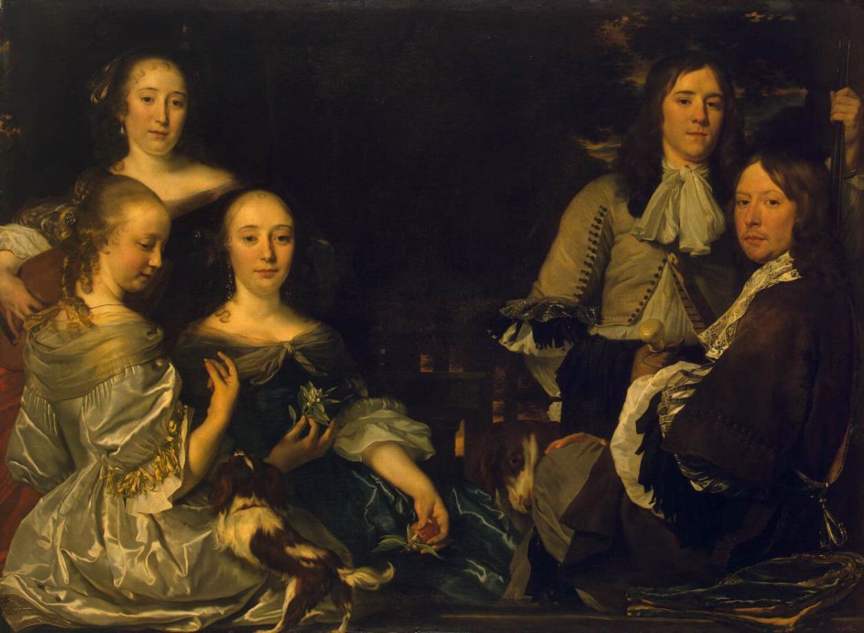 Abraham Lambertsz van den Tempel, Family Portrait