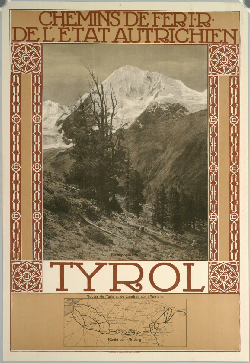 Anonym, CHEMINS DE FER DE L'ÉTAT AUTRICHIEN; TYROL