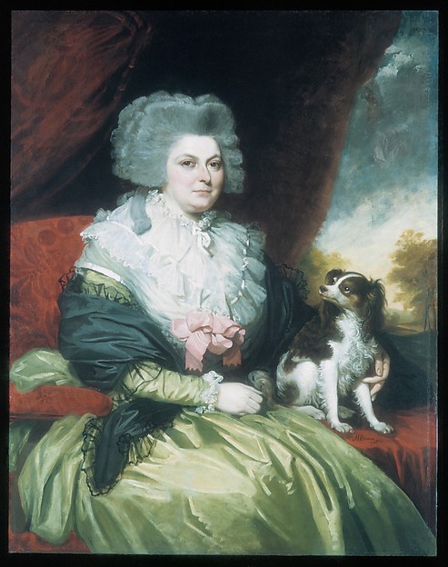 Mather Brown, Lady with a Dog
