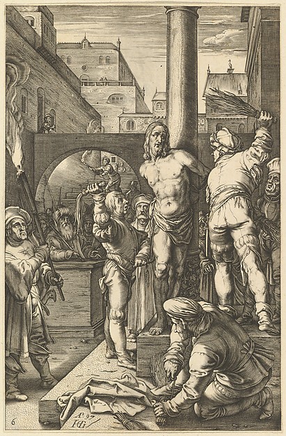 Anonymous, The Flagellation, from "The Passion of Christ"