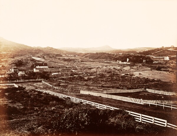 Carleton Watkins, [Lone Mountain, from the Orphan Asylum]