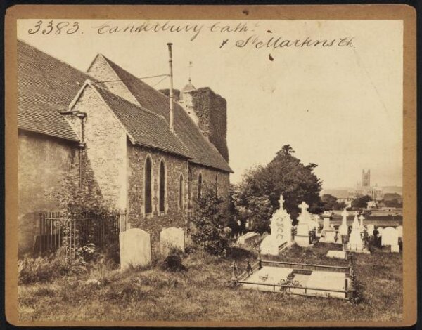 Francis Frith, Canterbury Cath'l & St. Martins Church
