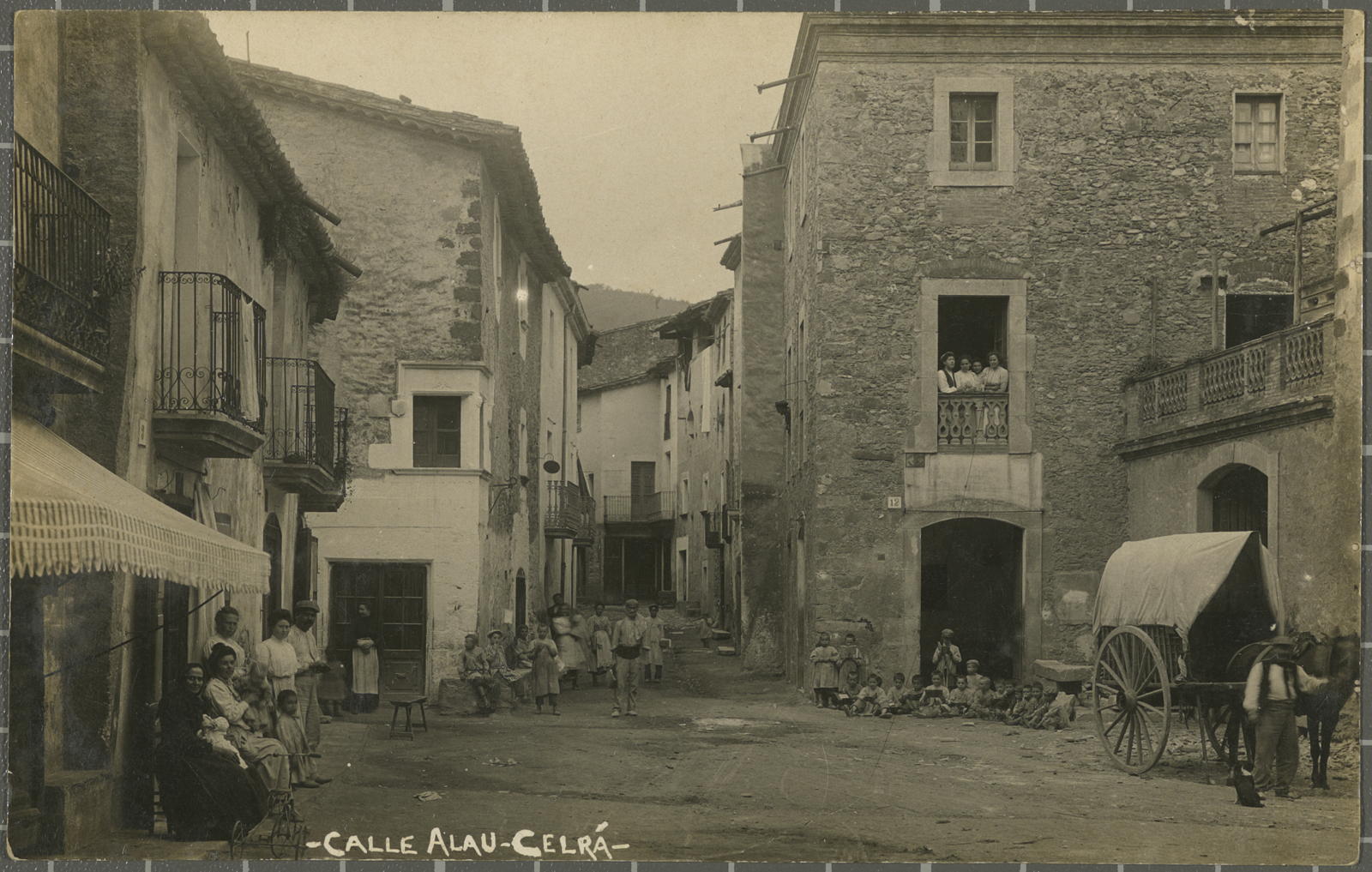 Desconegut, Calle Alau-Celrá