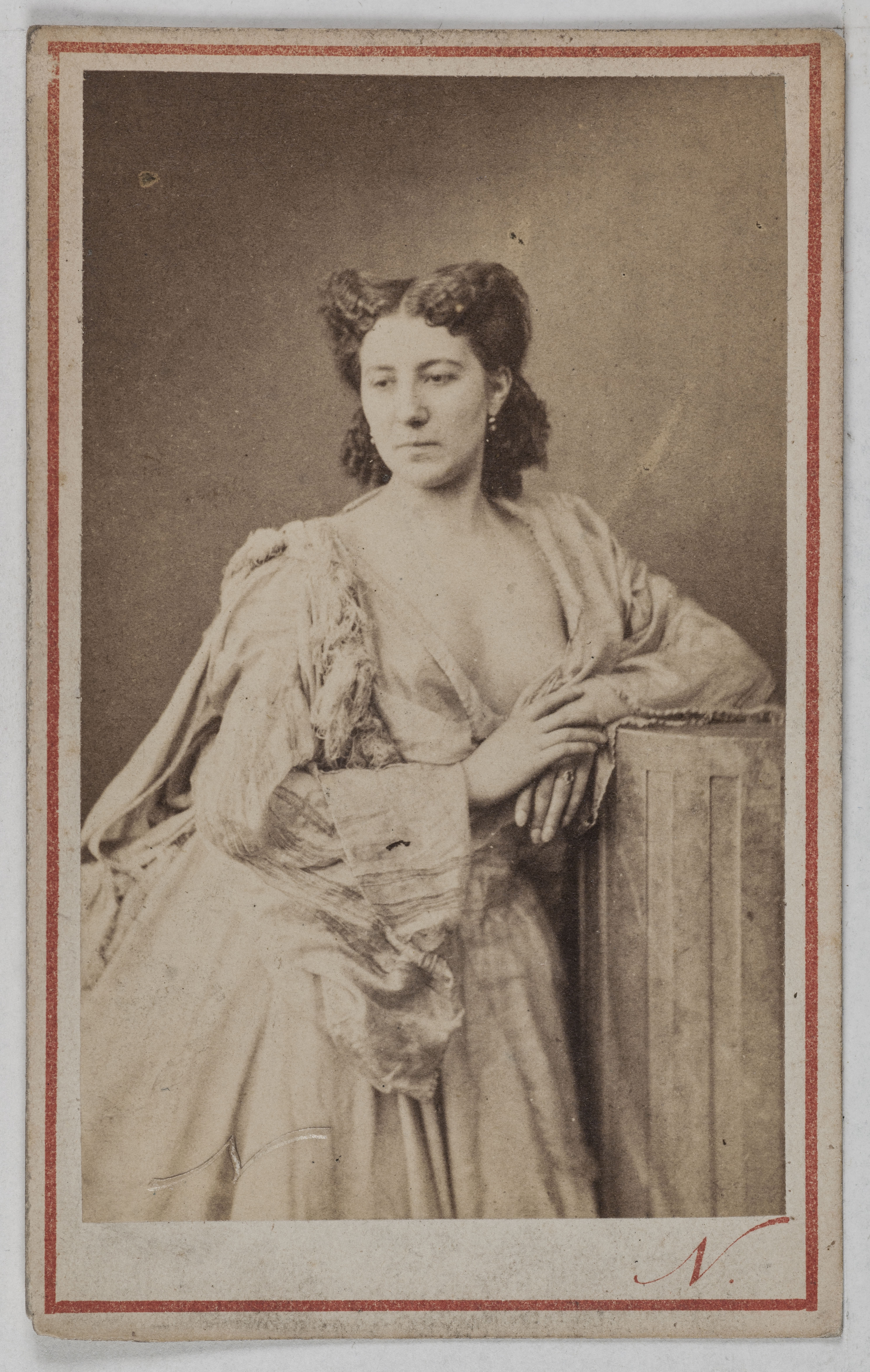 Atelier Nadar, Portrait de Klastz, actrice.