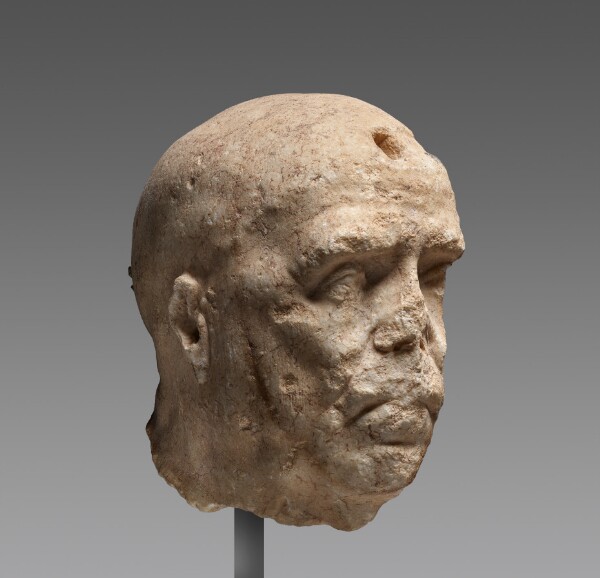 Unknown, Over Life-Size Relief Head of Emperor Galba?