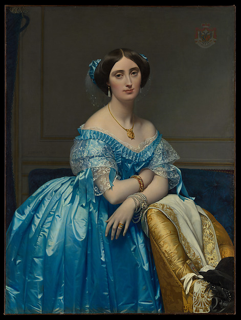 Jean Auguste Dominique Ingres, Joséphine-Éléonore-Marie-Pauline de Galard de Brassac de Béarn (1825–1860), Princesse de Broglie