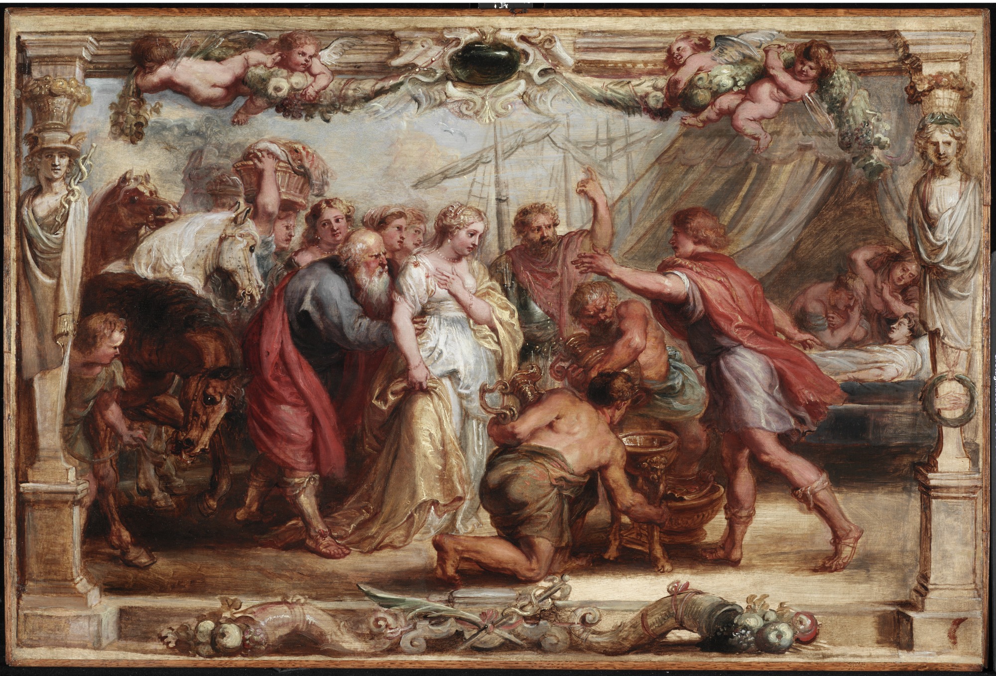 Peter Paul Rubens, Briseis Given Back to Achilles