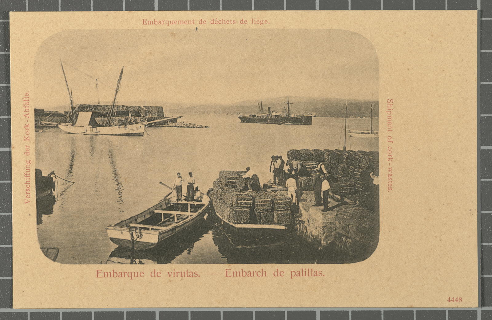 Desconegut, Embarch of pallets.