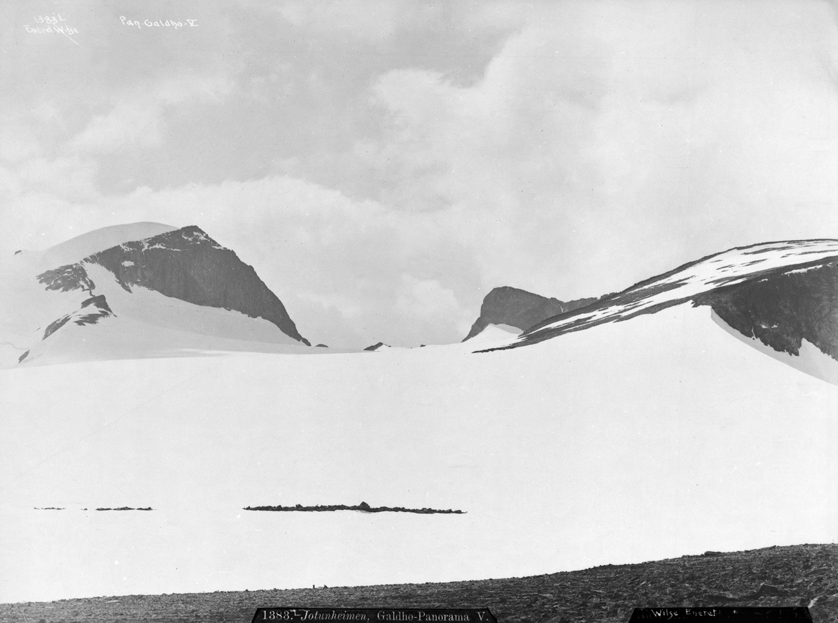 Axel Lindahl, Prot: Jotunheimen Galdhø Panorama I-V
