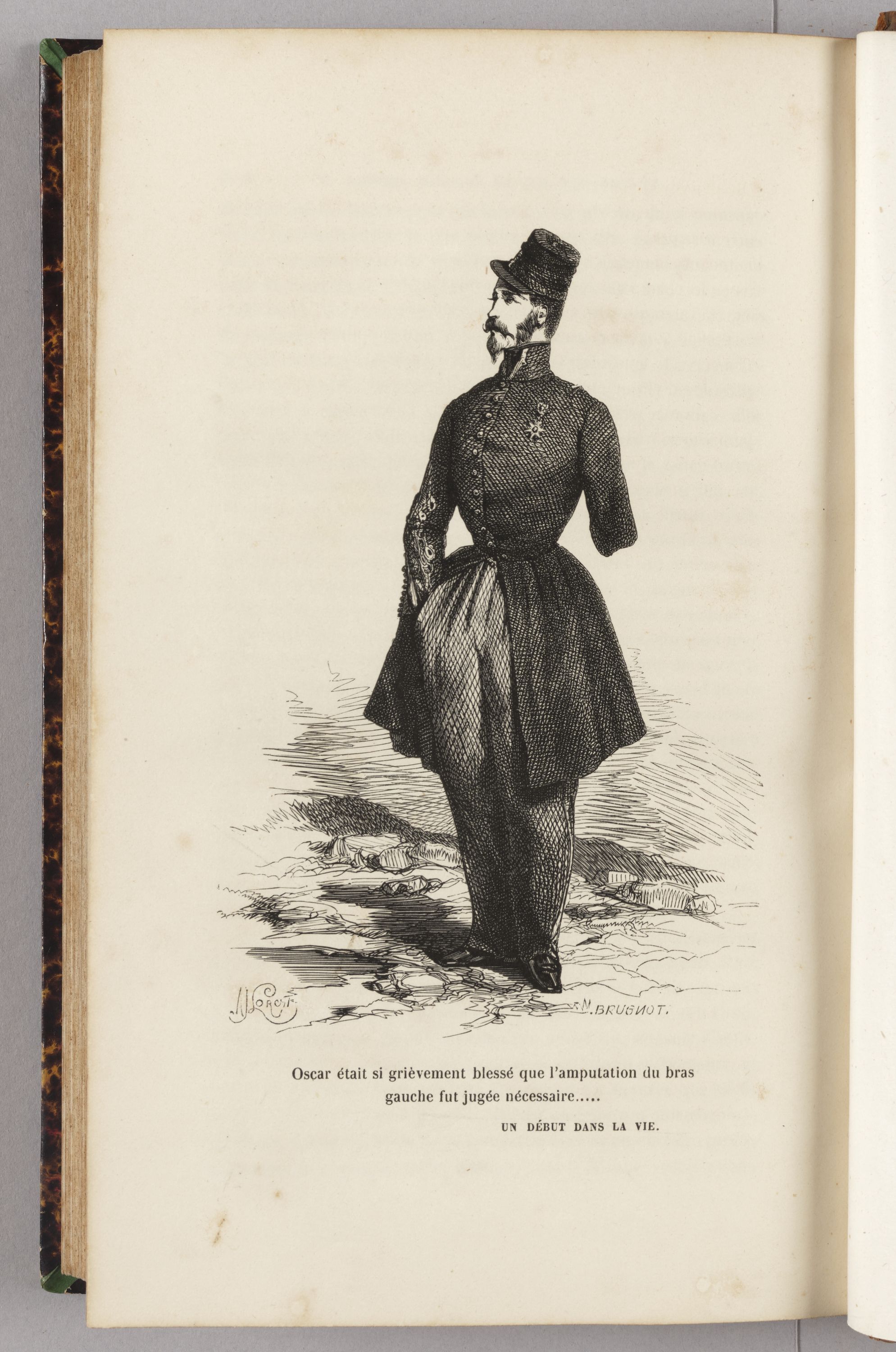 Alcide Joseph Lorentz, Portrait d'Oscar Husson soldat