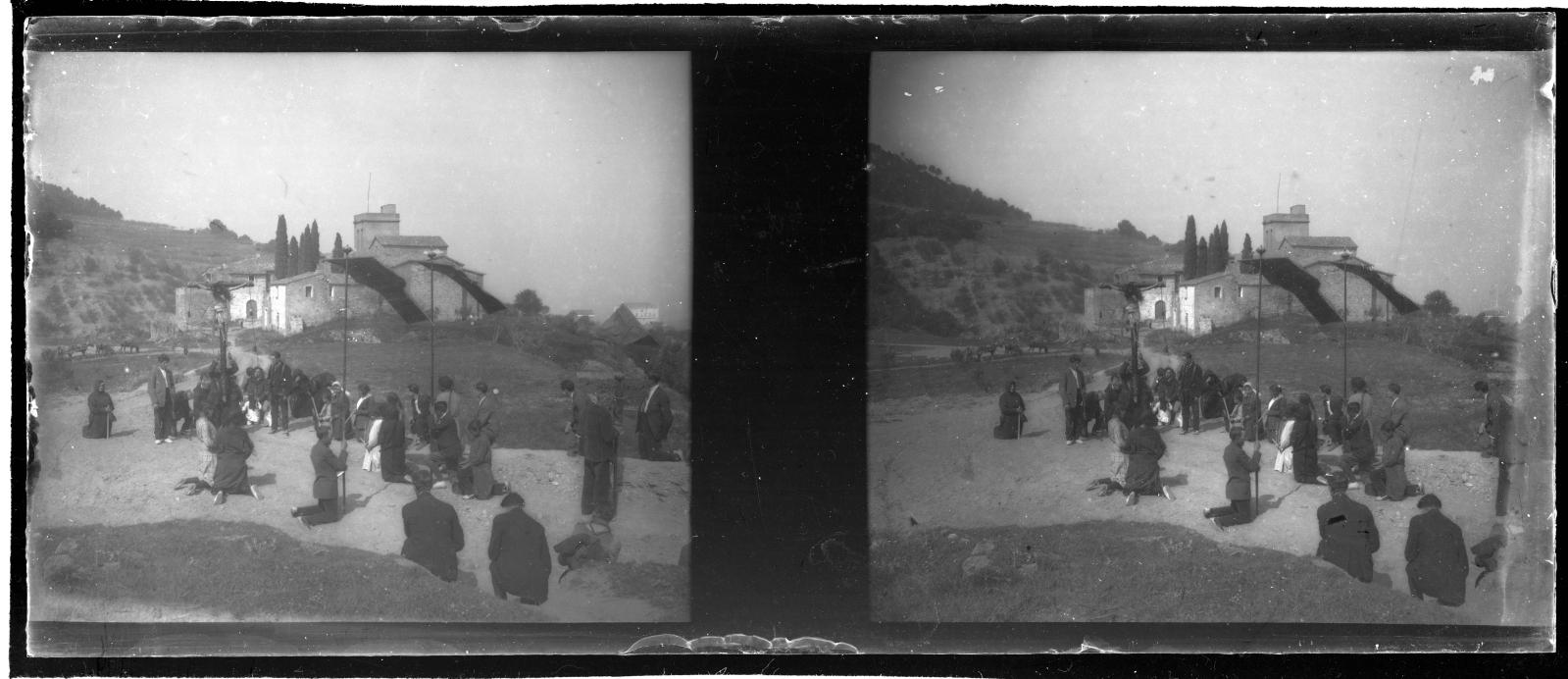 Desconegut, [Procession to Santa Cruz de Olorda]