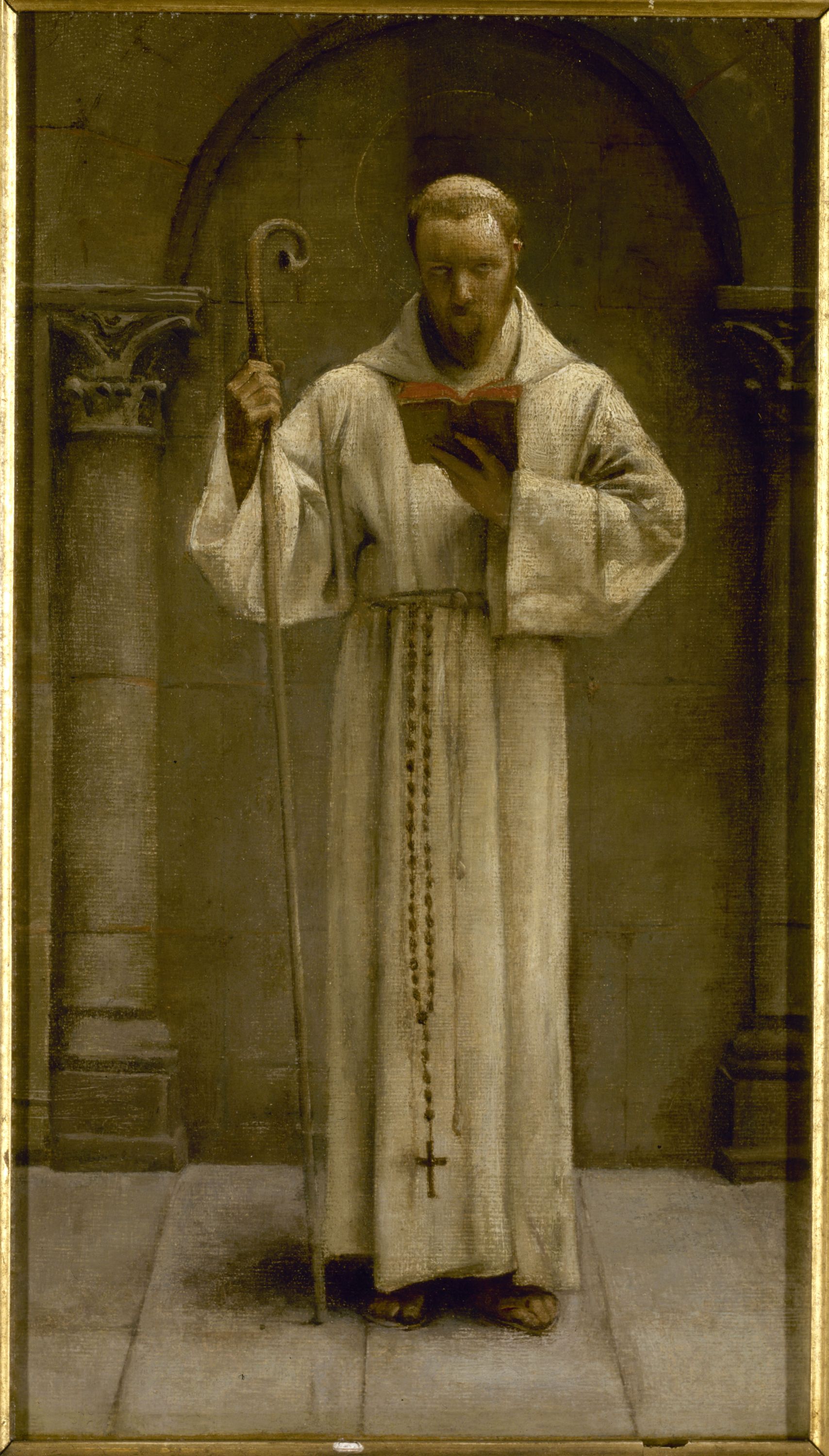 Pascal Adolphe Jean Dagnan-Bouveret, Esquisse pour l'église de Bagneux : Saint Herbland