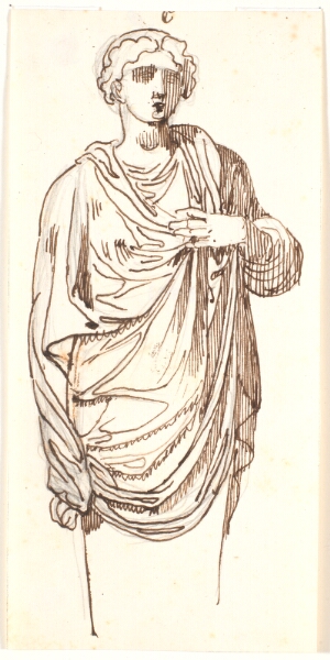Nicolai Abildgaard, Studie af en kvindelig herme