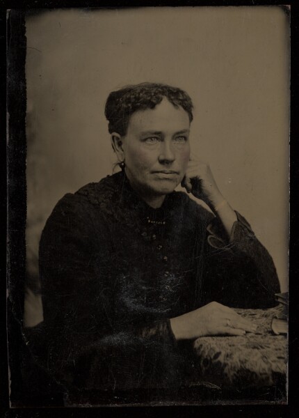 Unknown, [Portrait of a Seated Woman]