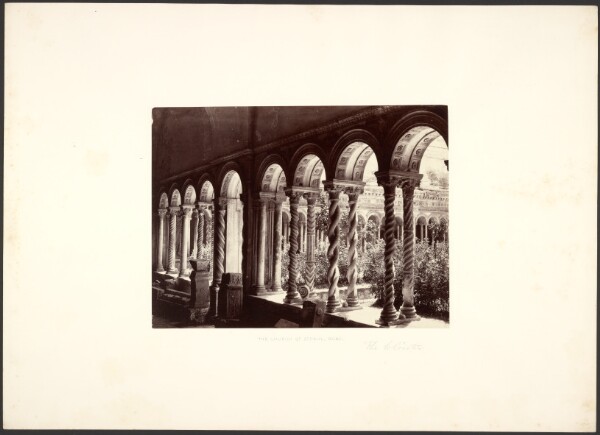 Giorgio Sommer, The Church of St. Paul, Rome
