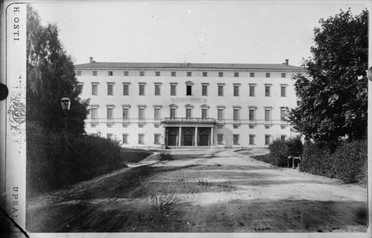 Henri Osti's Fotografiateliér, Reprofotografi - universitetsbiblioteket Carolina Rediviva, stadsdelen Kåbo, Uppsala 1889